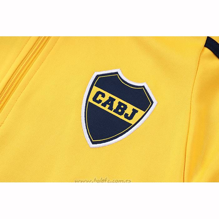Chandal de Chaqueta del Boca Juniors Nino 2025-2026 Amarillo